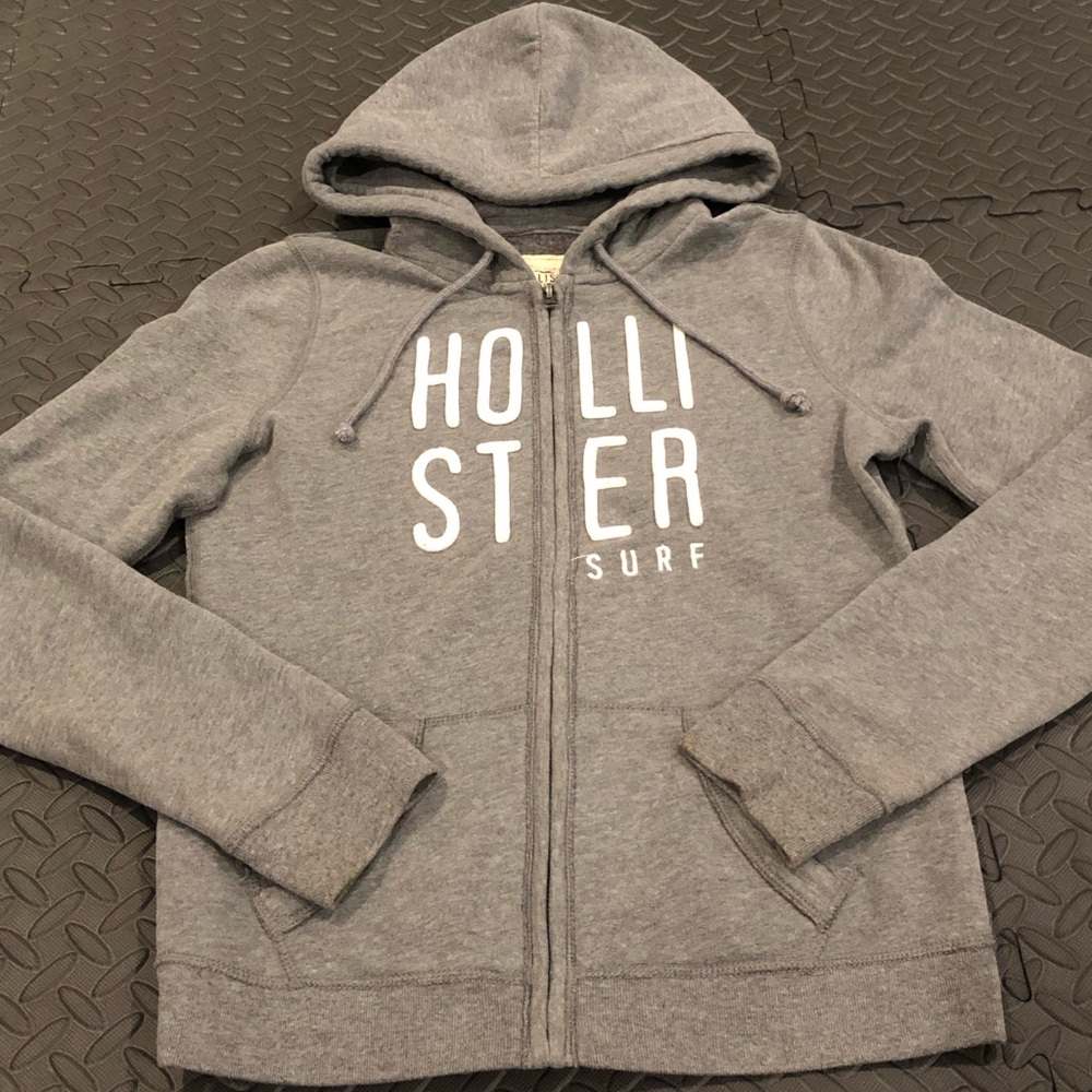 Hollister Super Soft Zip Up Hoody